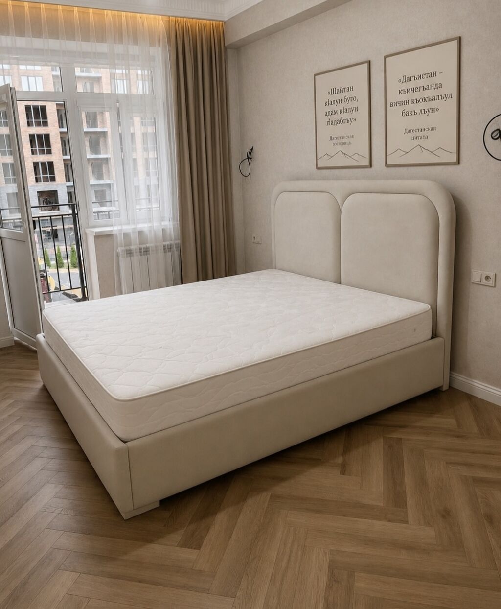 Yeni, Təknəfərlik çarpayı, Bazalı, Matras ilə, Siyirməsiz, Azərbaycan — Mebel, Digah (10)