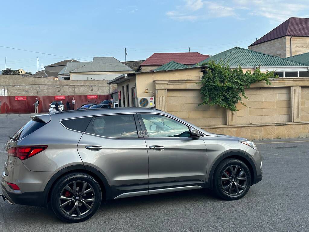 Hyundai Santa Fe, 2.0 L, 2017 il, 136 000 km — Avtomobillər, Bakı (8)