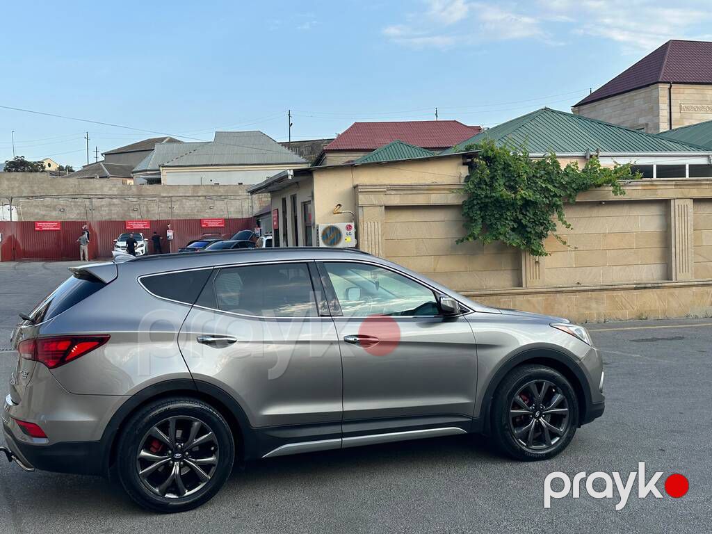 Hyundai Santa Fe, 2.0 L, 2017 il, 136 000 km — Avtomobillər, Bakı (8)