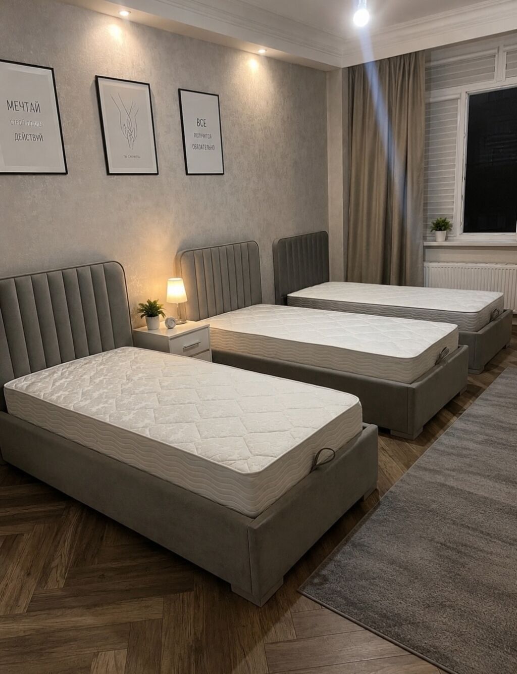 Yeni, Təknəfərlik çarpayı, Bazalı, Matras ilə, Siyirməsiz, Azərbaycan — Mebel, Digah (2)