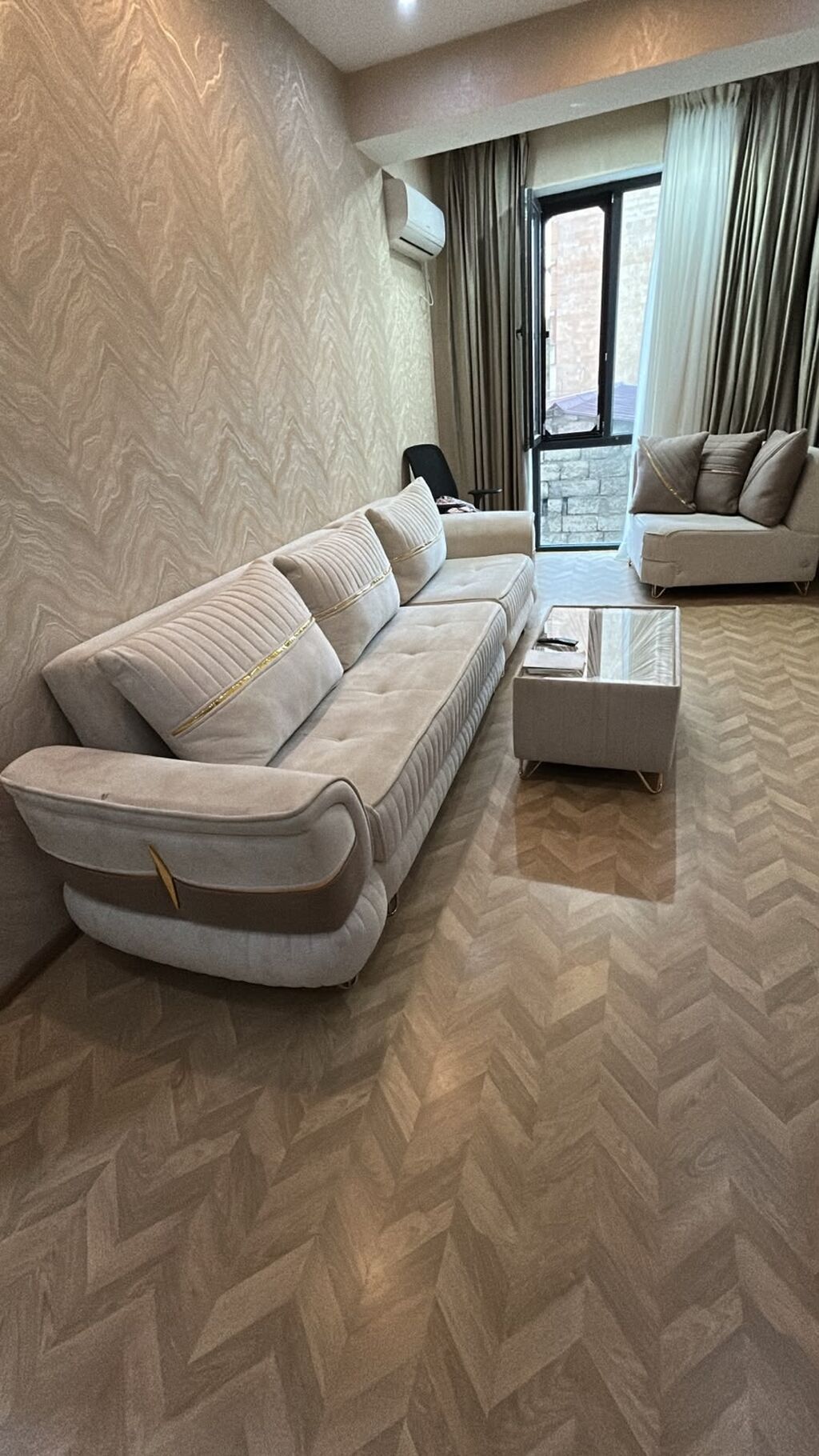 İşlənmiş, Künc divan, Divan, Bazalı, Açılan — Mebel, Bakı (4)