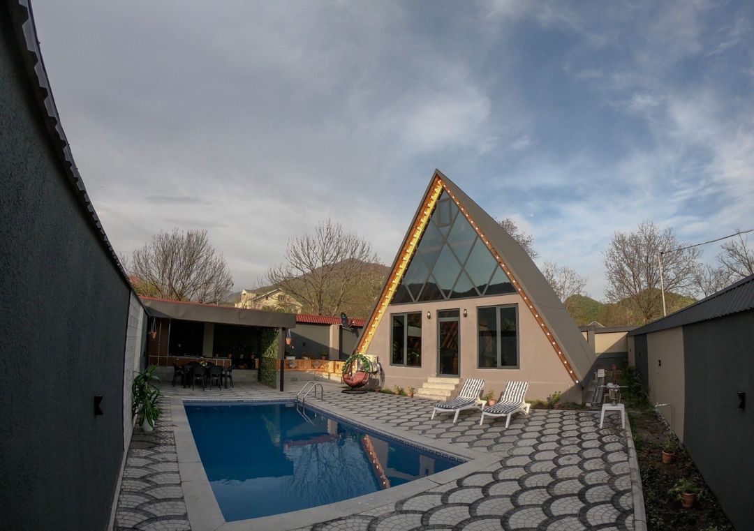 İcarəyə verilir 4 otaqlı həyət evi/bağ evi 70 m² — Ev, villa, Qəbələ (3)