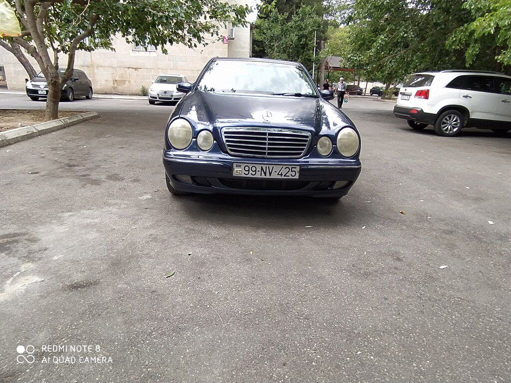 Mercedes E 320, 3.2 L, 1999 il, 426 387 km — Avtomobillər, Bakı