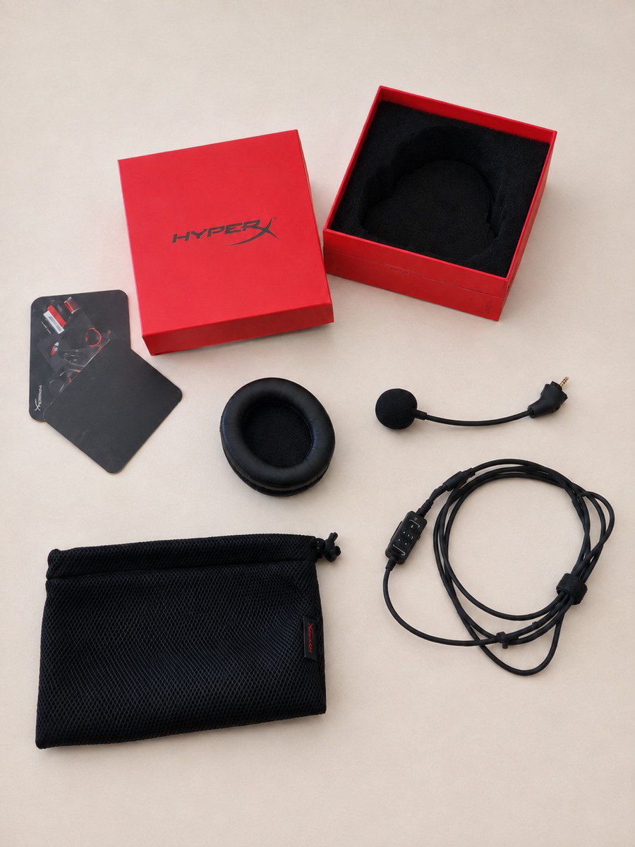HyperX Cloud II Pro gaming qulaqlıq – qutu və aksesuarlarla — Elektronika, Gəncə (2)