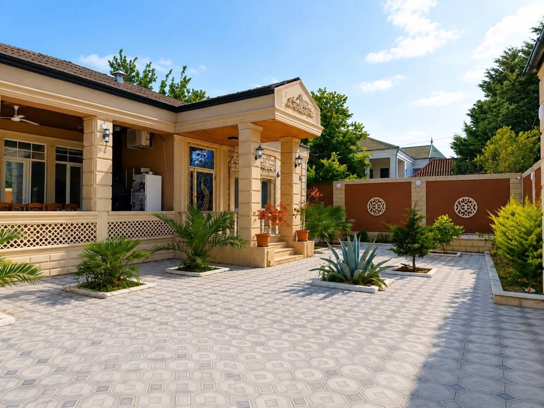 İcarəyə verilir 6 otaqlı həyət evi/bağ evi 300 m² — Ev, villa, Bakı (7)