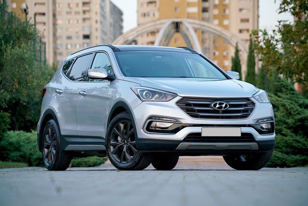 Hyundai Santa Fe, 2.0 L, 2017 il, 65 000 km — Avtomobillər, Bakı (8)