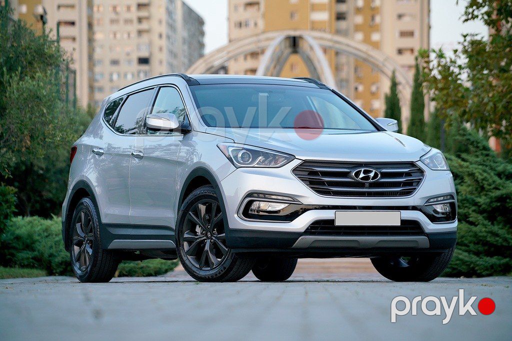 Hyundai Santa Fe, 2.0 L, 2017 il, 65 000 km — Avtomobillər, Bakı (8)