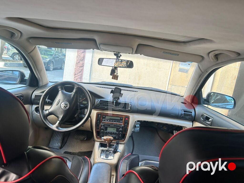 Volkswagen Passat B5, sedan kuzov, qara rəng. Mator yeni dəyişilib — Avto, Bakı (10)