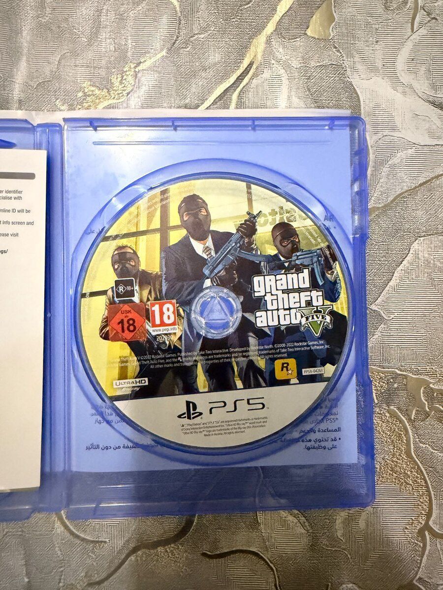 PS5 üçün GTA oyun diski — Elektronika, Bakı (4)