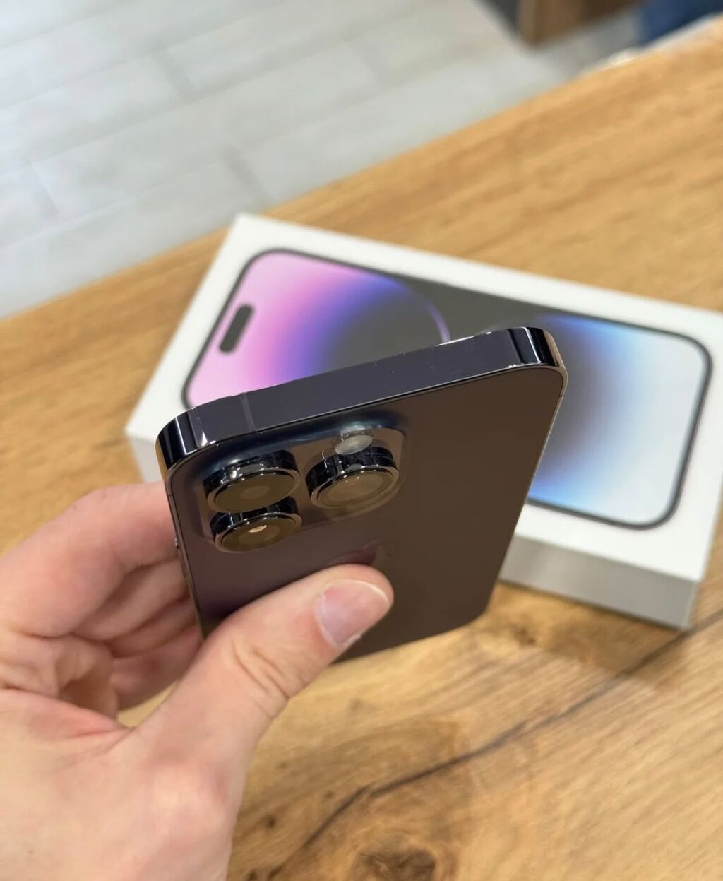 IPhone 14 Pro, 256 GB, Deep Purple, Zəmanət, Simsiz şarj, Face ID — Apple iPhone, Digah (4)