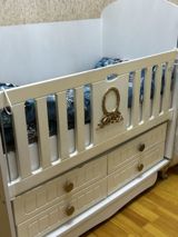 TƏCİLİ SATILIR!!! Evdən çıxmalıdı Uşaq beşiyi – ağ rəngdə, klassik — Goods