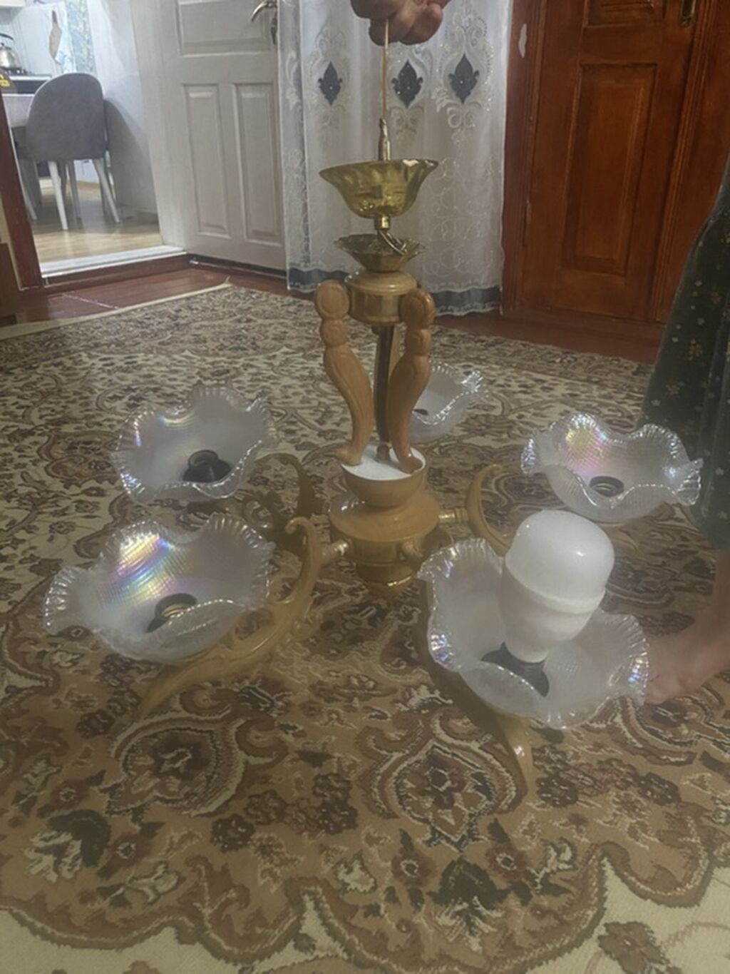 Çılçıraq, 5 lampa, Metal — İşıqlandırma, Bakı (2)
