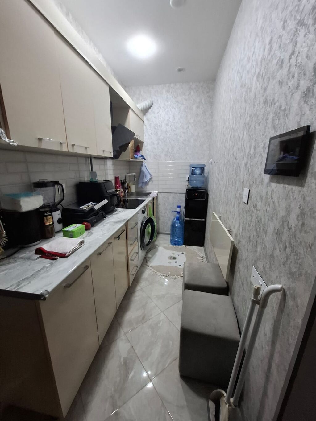 1 otaqlı mənzil – tam yaşayış üçün hazır Planlama: - Geniş işıqlı — Daşınmaz əmlak, Bakı