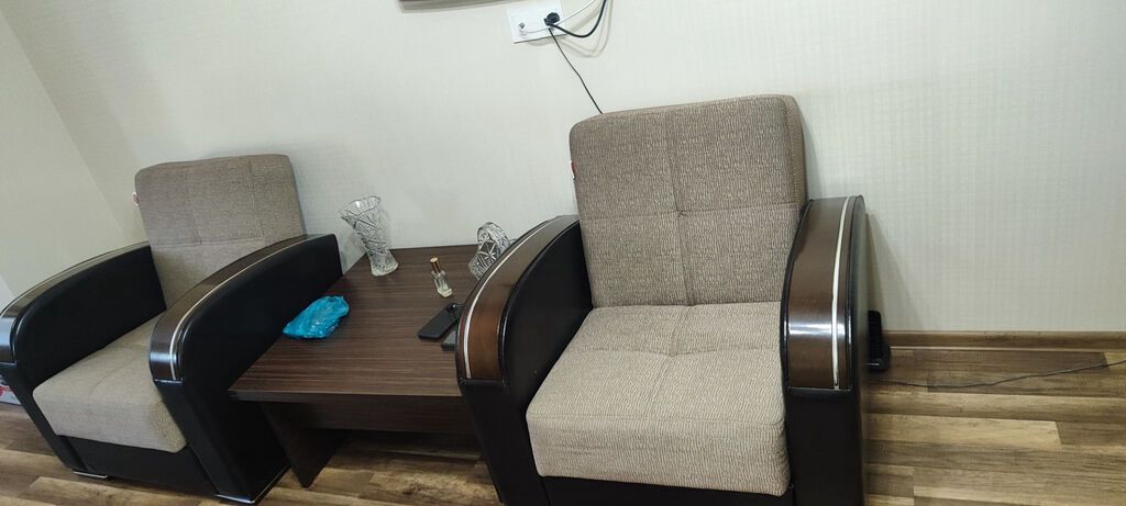 Divan və iki kreslo satıram — Mebel, Bakı (4)