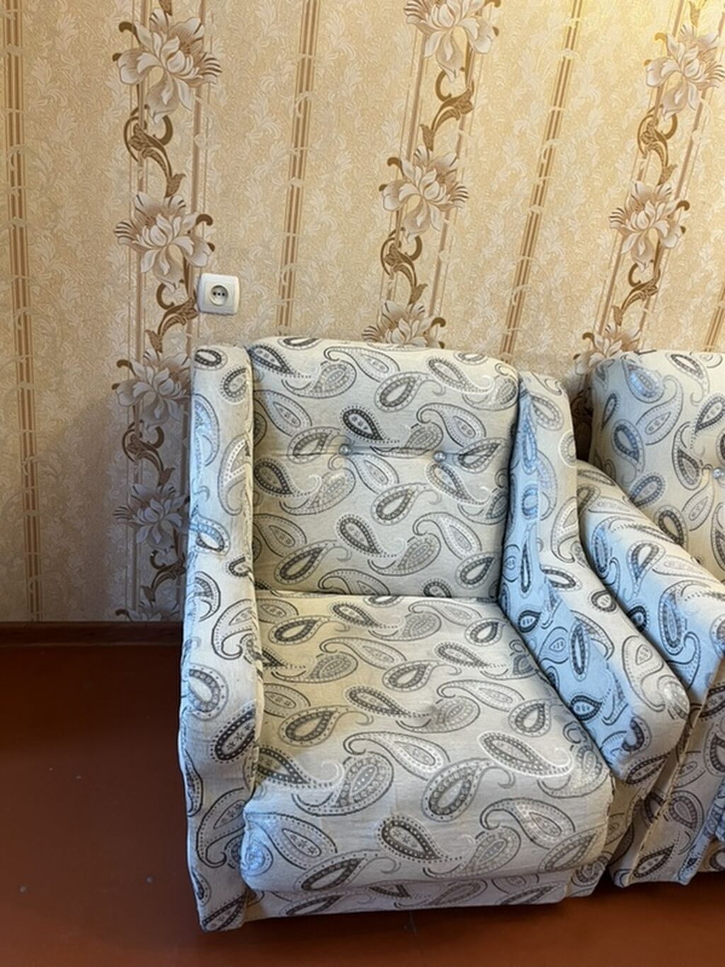 Mebel dəsti – 1 divan + 2 kreslo - Tərkib: uzun üçnəfərlik divan və — Mebel, Gəncə (3)