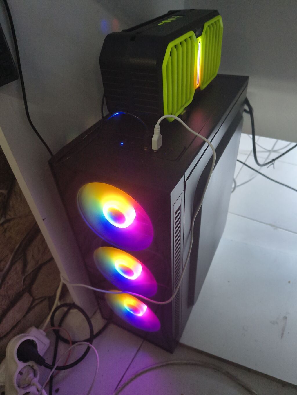 Komputer dəsti təcili satılır 430 AZN - Sistem bloku: 3 ARGB ön — Elektronika, Xırdalan (3)
