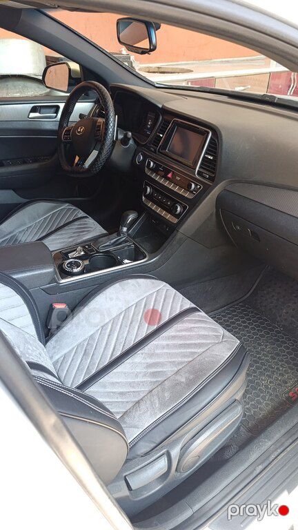 Hyundai Sonata, 2.0 L, 2018 il, 200 000 km — Avtomobillər, Bakı (8)