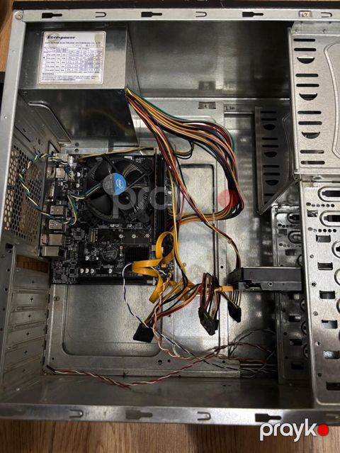 Hazır stolüstü kompüter komplekti - Ana plata: H61, LGA1155 soket -