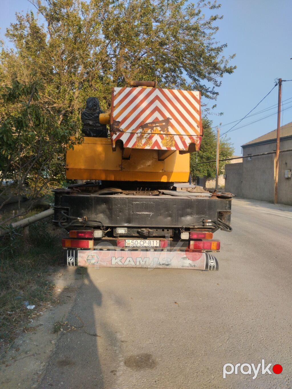 Avtokran – ZIL şassisi üzərində hidravlik oxlu qaldırıcı - Şassi: ZIL — Avto, Bakı (4)