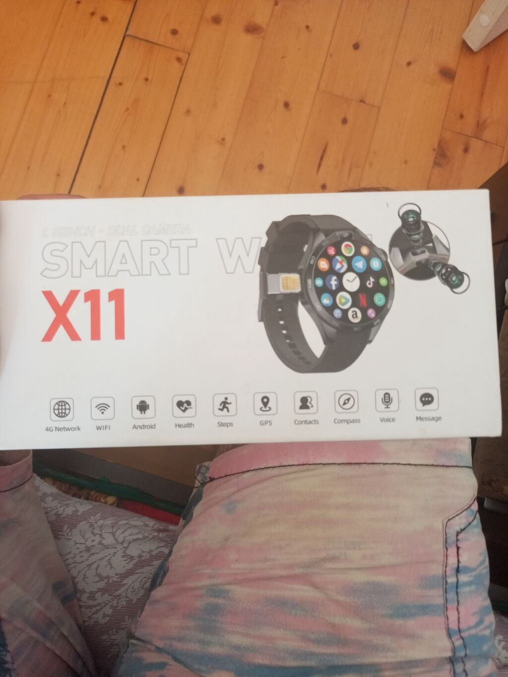 Smart Watch X11 – 64 GB yaddaşlı, böyük ekranlı ağıllı saat Əsas — Aksesuarlar, Sumqayıt (2)