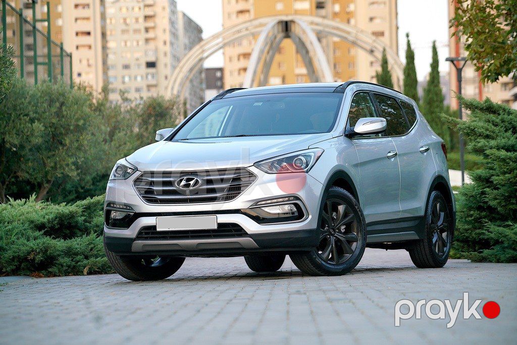 Hyundai Santa Fe, 2.0 L, 2017 il, 65 000 km — Avtomobillər, Bakı (3)