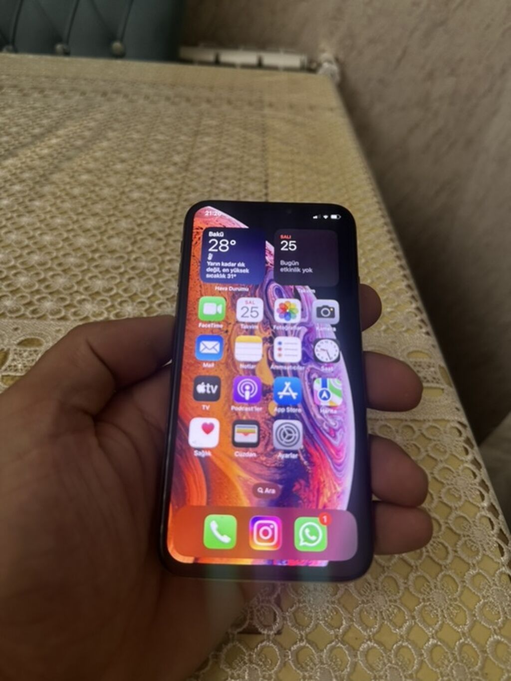 IPhone Xs, Qızılı, Face ID — Apple iPhone, Sumqayıt (2)