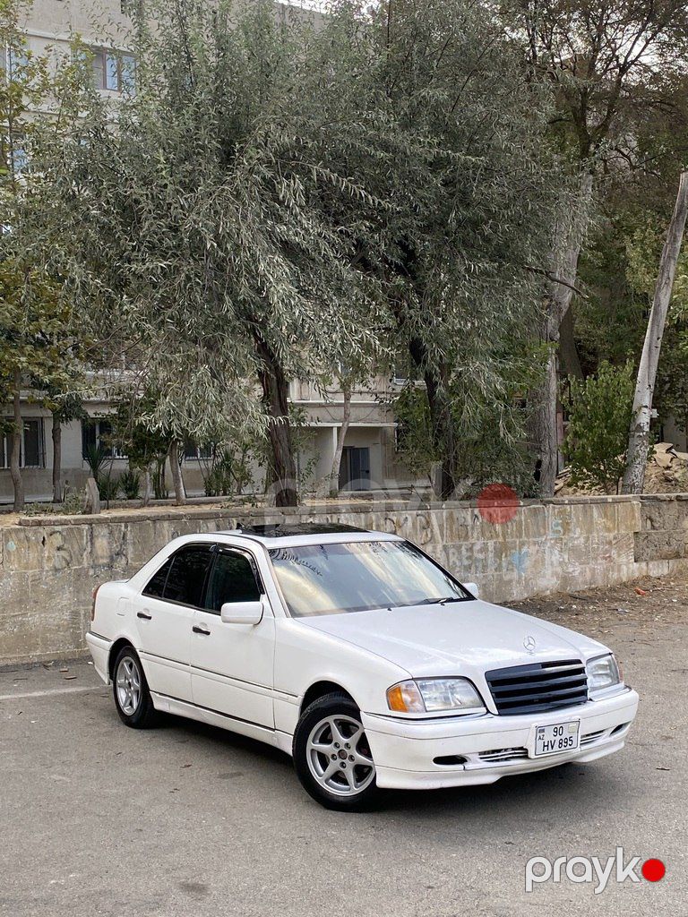 Mercedes C 230, 2.3 L, 1997 il, 345 222 km 90-HV-895 — Avtomobillər, Bakı (2)