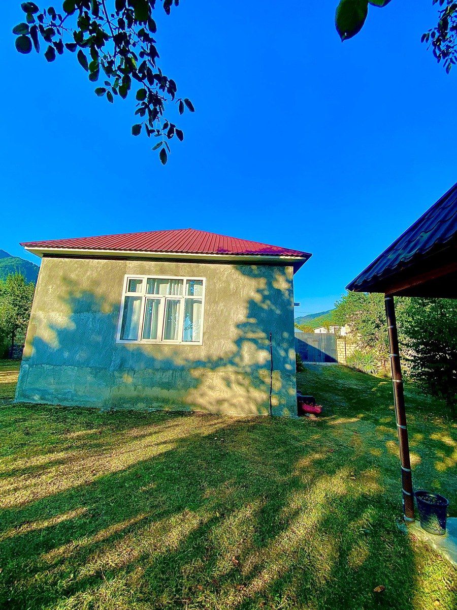 İcarəyə verilir 3 otaqlı həyət evi/bağ evi 80 m² — Ev, villa, Qəbələ (2)