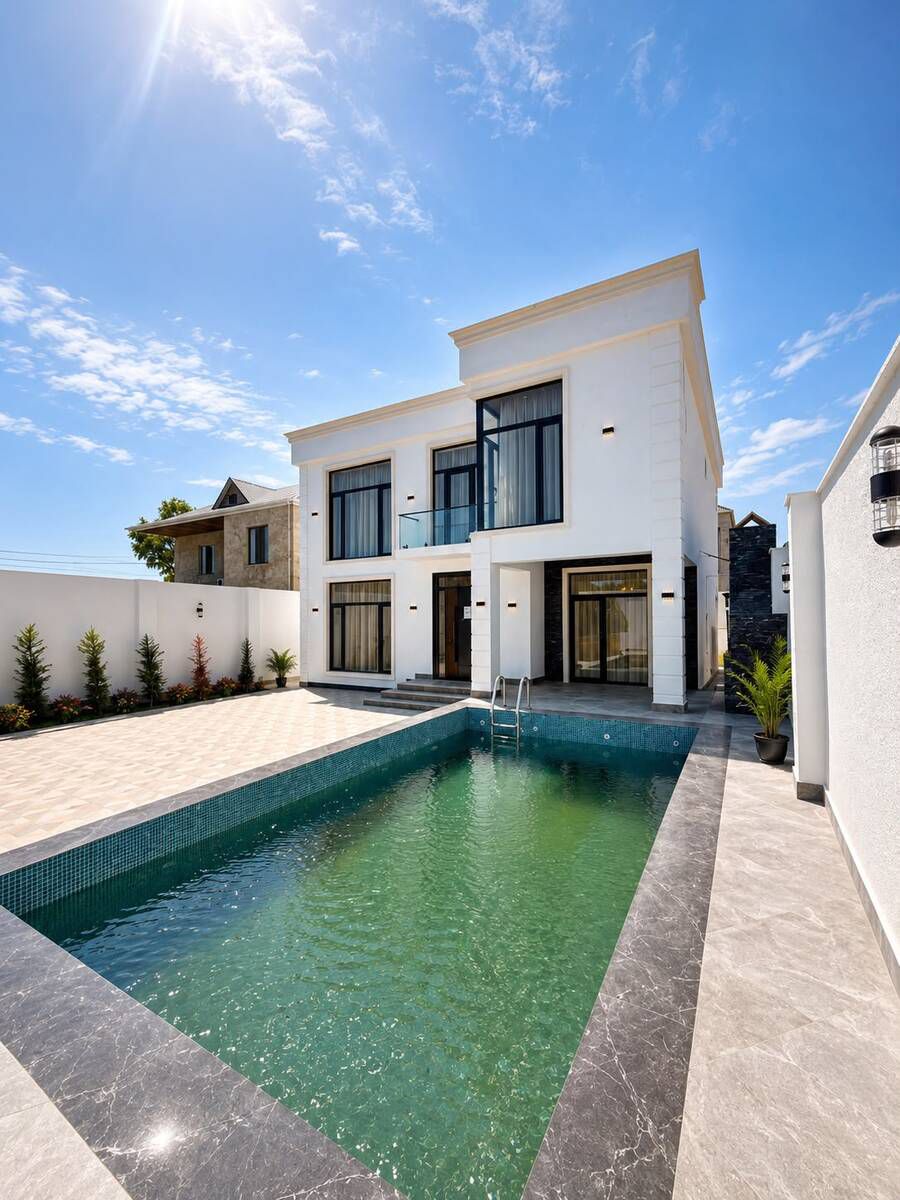 Satılır 4 otaqlı həyət evi/bağ evi 220 m² — Ev, villa, Bakı (2)