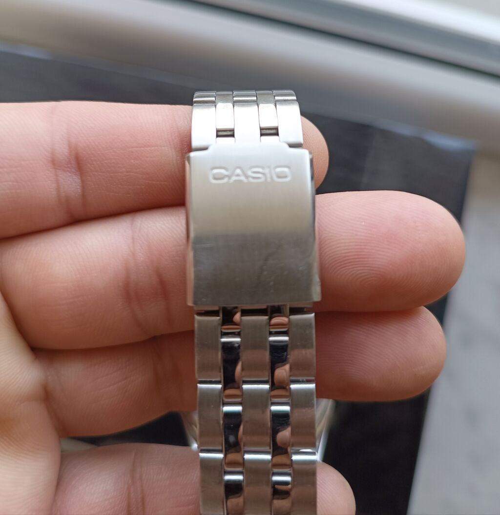 Casio kişi qol saatı - Model: MTP seriyası (arxa qapaqda MTP-1383 — Qol saatları, Bakı (2)