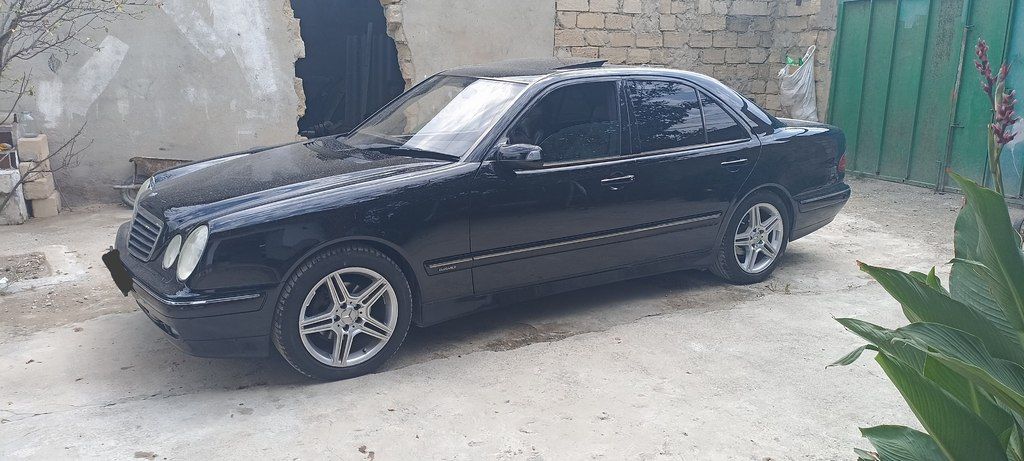 Mercedes E 240, 2.4 L, 2001 il, 281 322 km — Avtomobillər, Bakı (6)