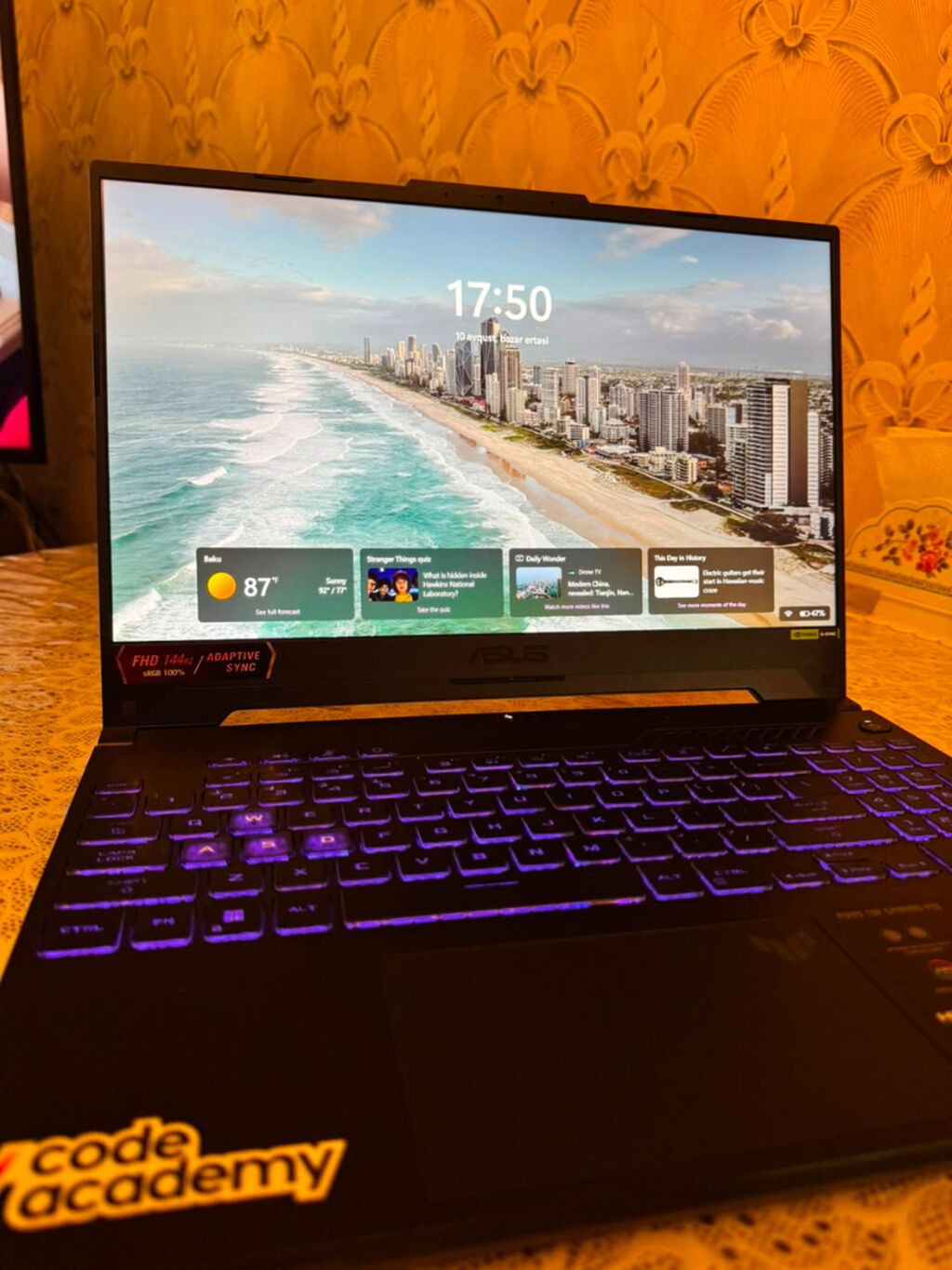 İşlənmiş ASUS TUF Gaming, 15.6 ", Intel Core i5, 512 GB, Pulsuz çatdırılma — Asus, Bakı