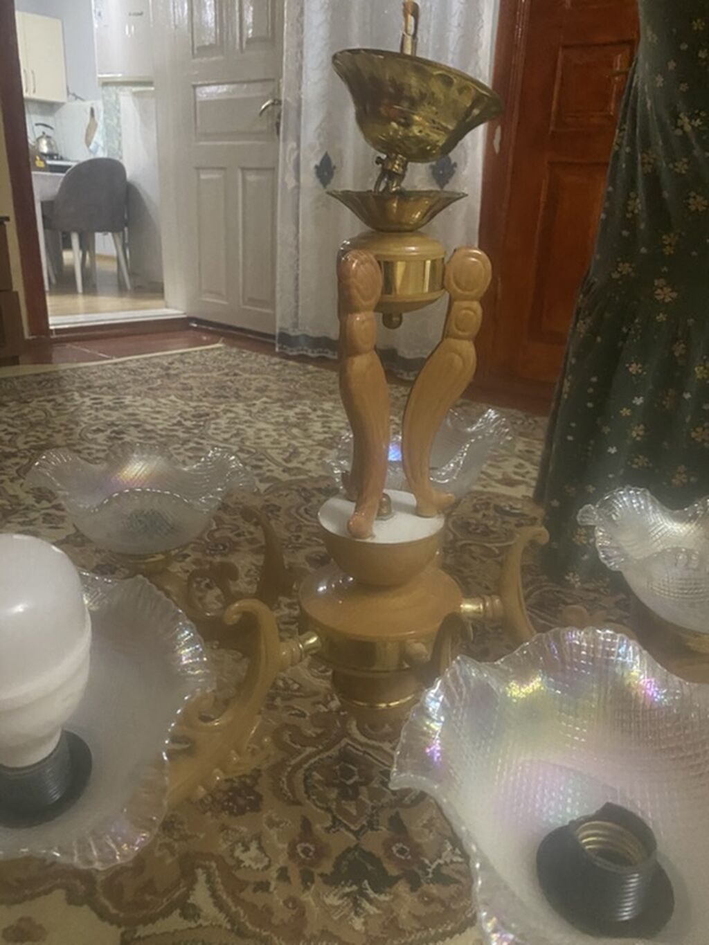 Çılçıraq, 5 lampa, Metal — İşıqlandırma, Bakı (3)