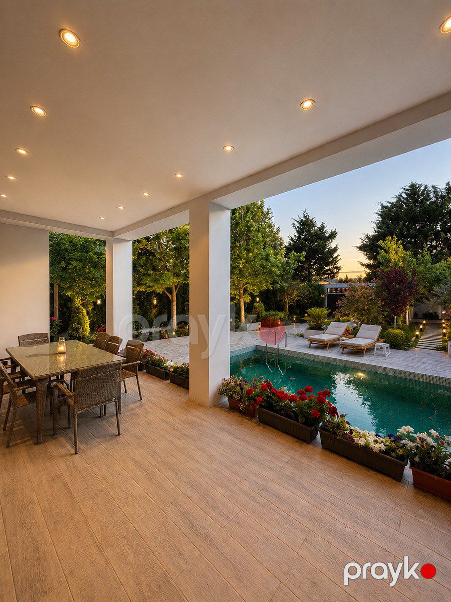 Satılır 6 otaqlı həyət evi/bağ evi 270 m² — Ev, villa, Bakı (9)