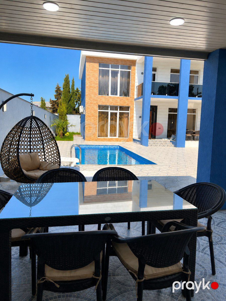 İcarəyə verilir 5 otaqlı həyət evi/bağ evi 250 m² — Ev, villa, Bakı (3)