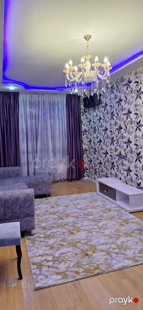 2-otaqlı yeni tikili kirayə verilir, İnşaatçilar m., 90 m²