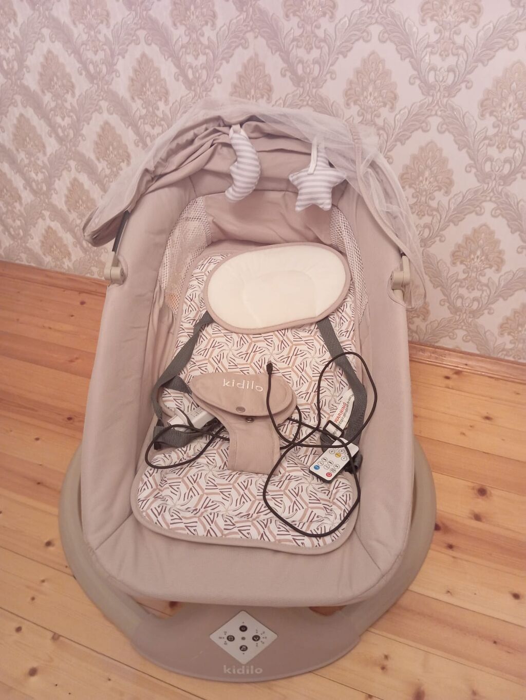 Kidilo 3 in 1 Deluxe Multi‑Functional Bassinet – beşik/şəllak/uzanan — Mebel, Sumqayıt