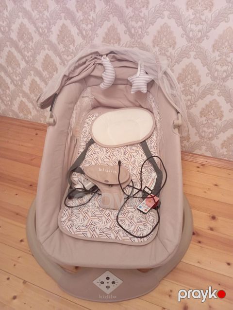 Kidilo 3 in 1 Deluxe Multi‑Functional Bassinet – beşik/şəllak/uzanan