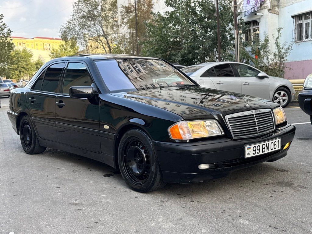 Mercedes C 240, 2.4 L, 1998 il, 320 000 km — Avtomobillər, Bakı (7)