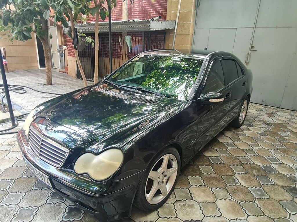 Mercedes C 180, 2.0 L, 2002 il, 959 686 km — Avtomobillər, Bakı (8)