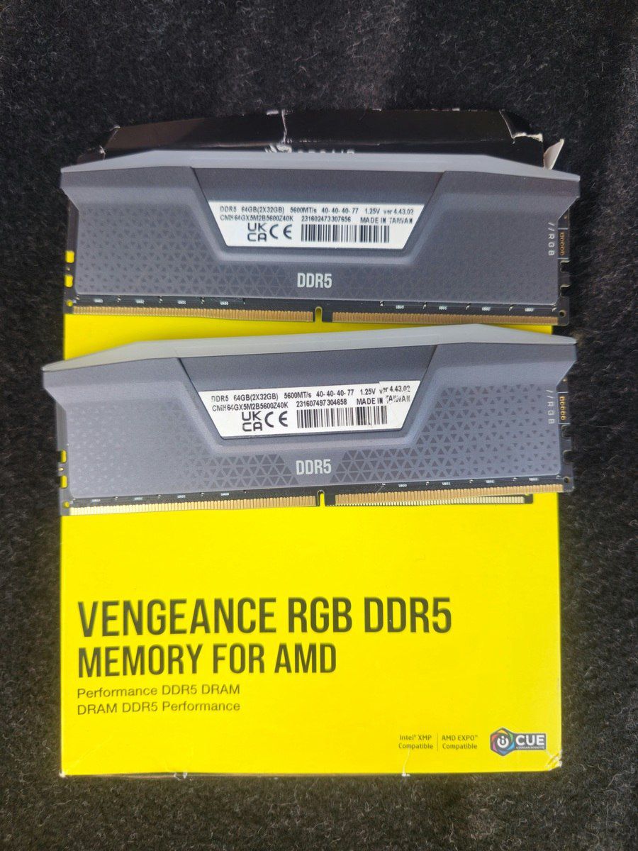 DDR5 Corsair vengeance 64GB — Elektronika, Bakı (2)
