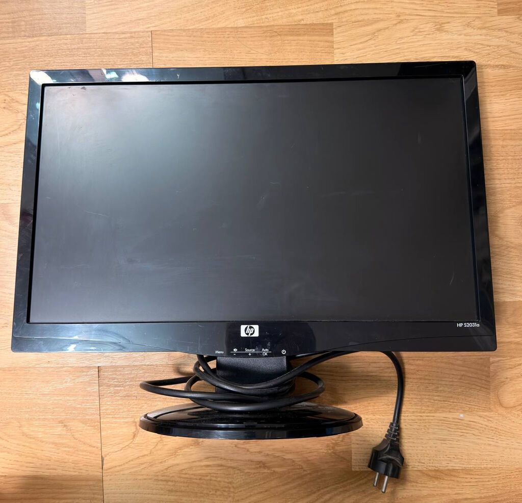 Satılır: HP S2031a Monitor — 20” 📺 HP S2031a, 20 düymlük geniş ekran — Elektronika, Bakı