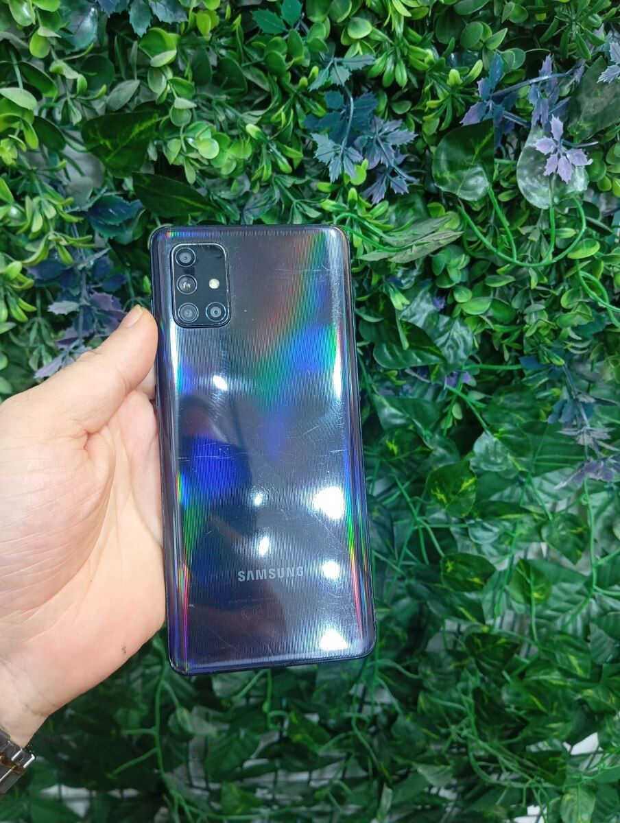 Samsung Galaxy A71 Prism Crush Blue 128GB/6GB — Smartfonlar, Bakı (2)