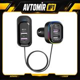 Avtomobil üçün 12–24V 66W USB şarj cihazı – Type-C + 2 USB port və — Cars