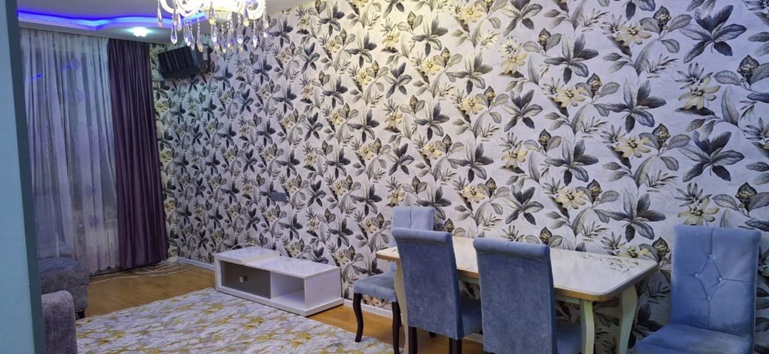 2-otaqlı yeni tikili kirayə verilir, İnşaatçilar m., 90 m² — Mənzil, Bakı (2)