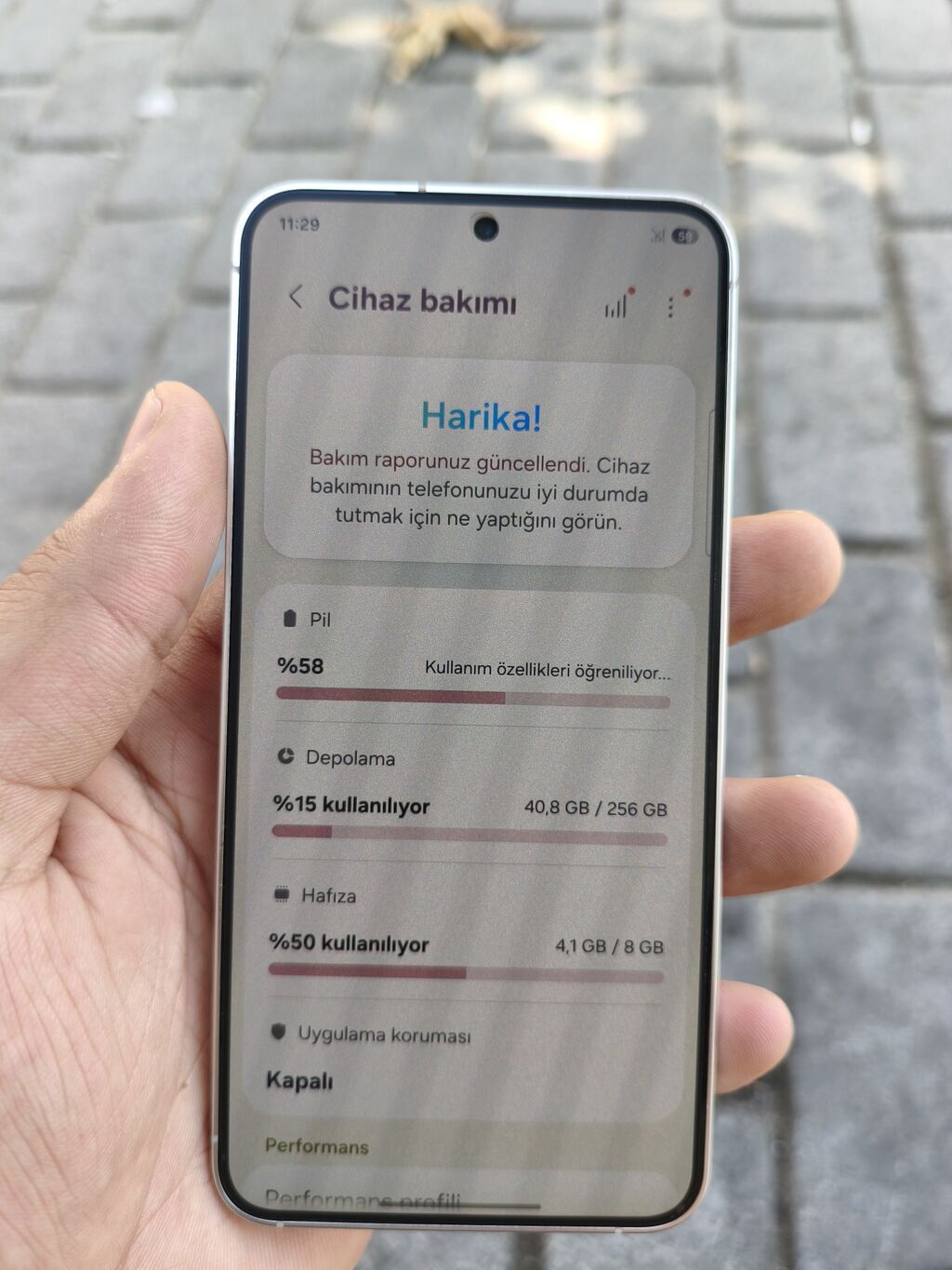 Samsung Galaxy S23, 256 GB, rəng - Ağ — Samsung, Naxçıvan (2)
