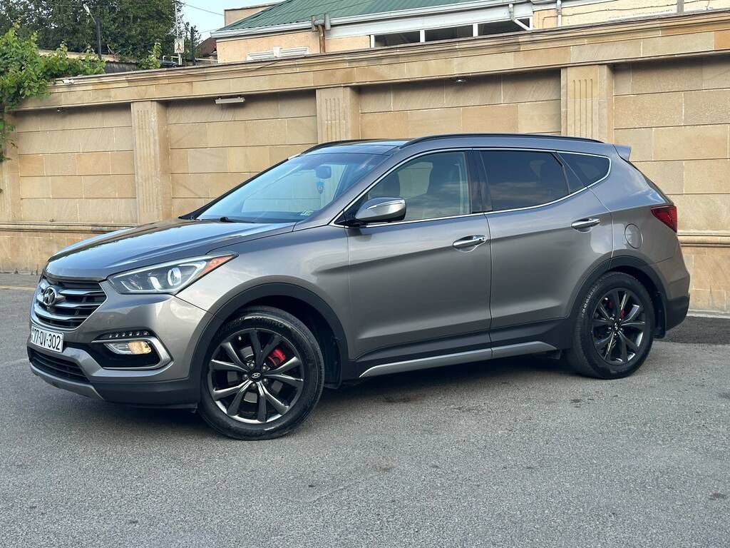 Hyundai Santa Fe, 2.0 L, 2017 il, 136 000 km — Avtomobillər, Bakı (6)