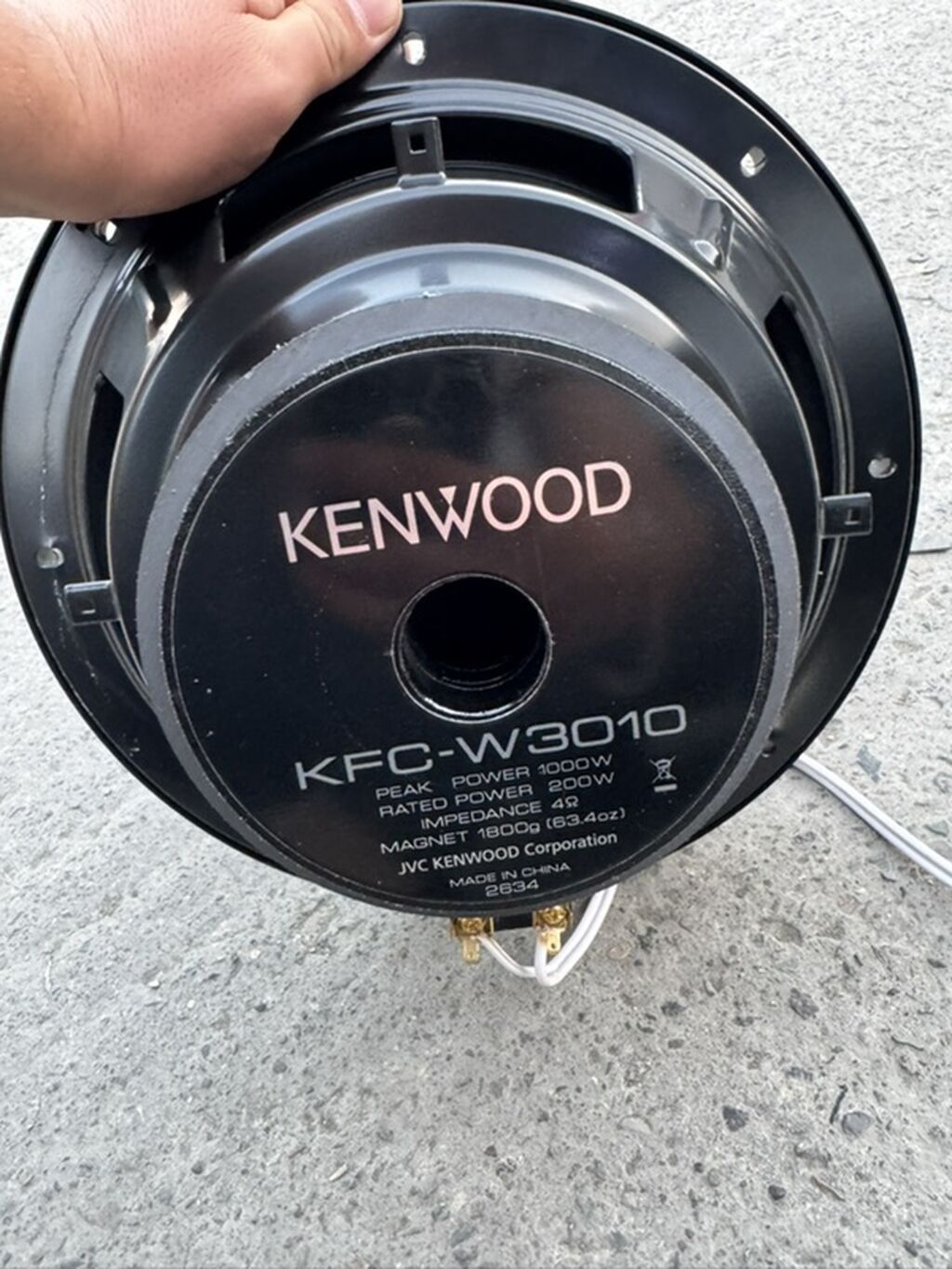 Kenwood 1000 wat 200 rms ideal vəziyyətdədir 1 aydı salafon pakofka — Elektronika, Daşkəsən (2)