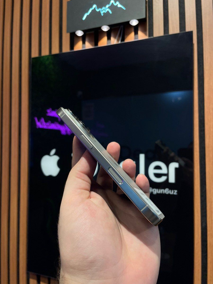 Apple iPhone 16 Pro Natural Titanium 128GB/8GB — Smartfonlar, Bakı (4)