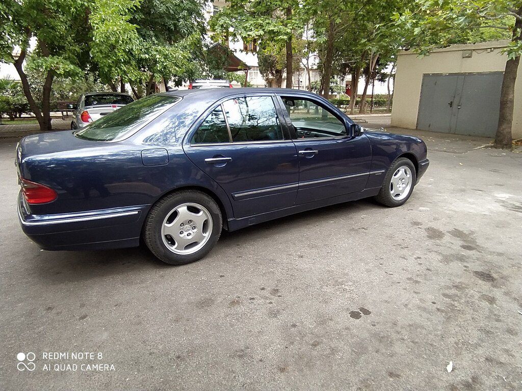Mercedes E 320, 3.2 L, 1999 il, 426 387 km — Avtomobillər, Bakı (9)